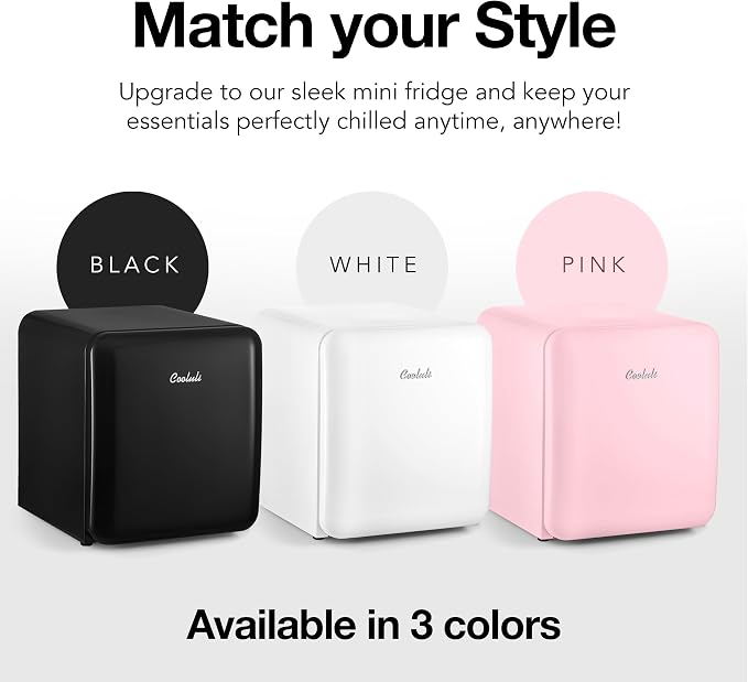 Cooluli Curve 1.7 cu ft Mini Fridge - Image 7