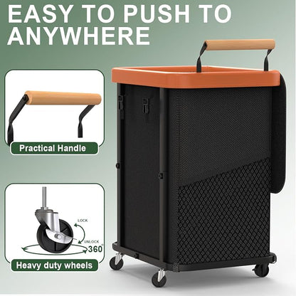150L Extra Large Fashion Laundry Basket - Image 3