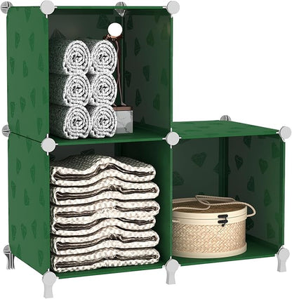 UNKU 3 Cube Storage Organizer, Closet Organizer Storage Shelves, Clothes - Image 8
