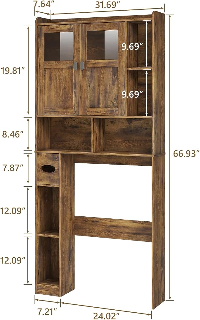 Vabches Over The Toilet Storage Cabinet - Image 2