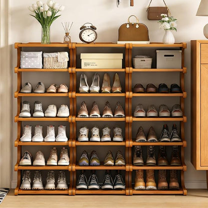 39" Bamboo Shoe Rack - Image 9
