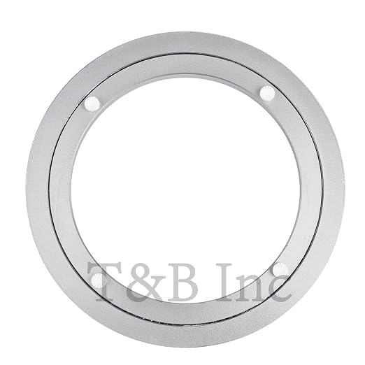 TamBee Aluminum Lazy Susan Heavy Duty Metal Rotating Hardware Turntable Bearing by TamBee