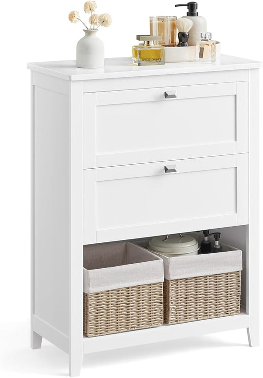 VASAGLE Storage Cabinet, Freestanding Floor Cabinet, 2 Drawers by Unknown