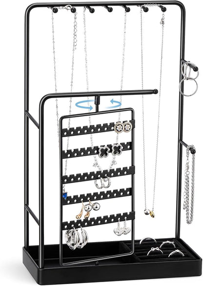 ProCase Jewelry Stand Holder Organizer and Storage, Hanging Jewelry Display by ProCase