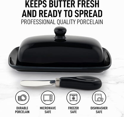 Zulay Kitchen Butter Dish With Lid - Image 2