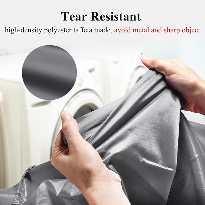 OTraki 28x45 inch Large Laundry Bags 2 Pack Heavy Duty Drawstring Laundry Wash - Image 4