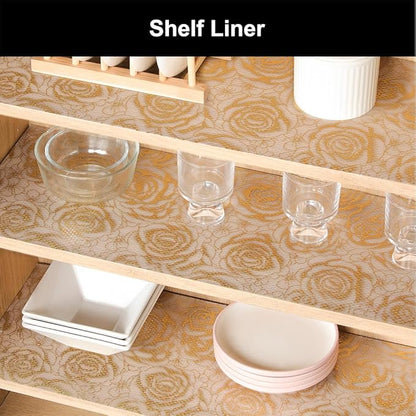 Cooyes Shelf Liner – Premium Non-Adhesive Cabinet & Drawer Liner - Image 2