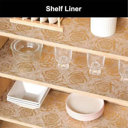 Cooyes Shelf Liner – Premium Non-Adhesive Cabinet & Drawer Liner - Image 2