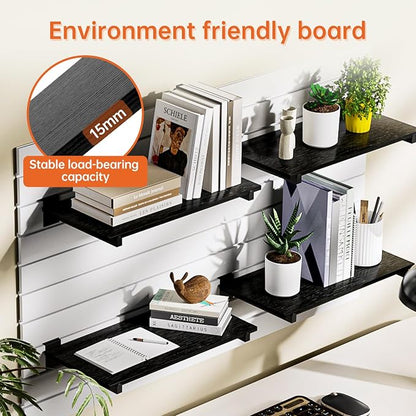 Wood Slatwall Shelves, Slat Wall Shelf Slatwall Acccessory - Image 6