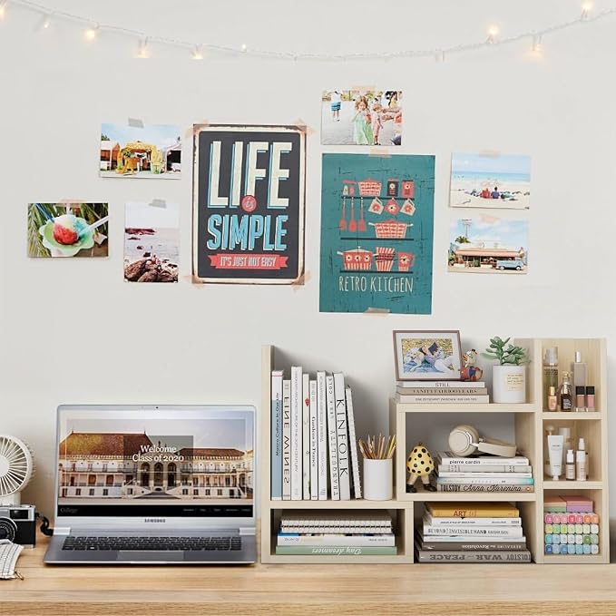 NUTIKAS Desk Shelves Desktop Organizer Shlef - Image 2
