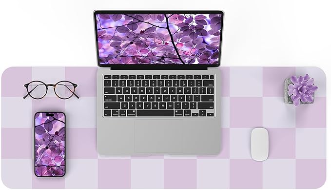 Non-Slip Desk Pad, Mouse Pad, Waterproof PU Leather Desk Protector, Large Desk by AFIING