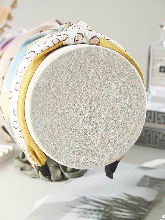 Coward Vertical Beige Headband Holder Organizer, Headband Organizer Display - Image 3