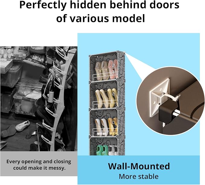 MAGINELS 6 Tier Shoe Rack Organizer - Image 9