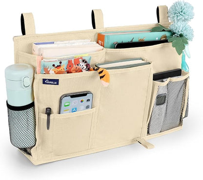 Surblue Bedside Caddy Hanging Organizer Storage Bag Pocket by SURBLUE