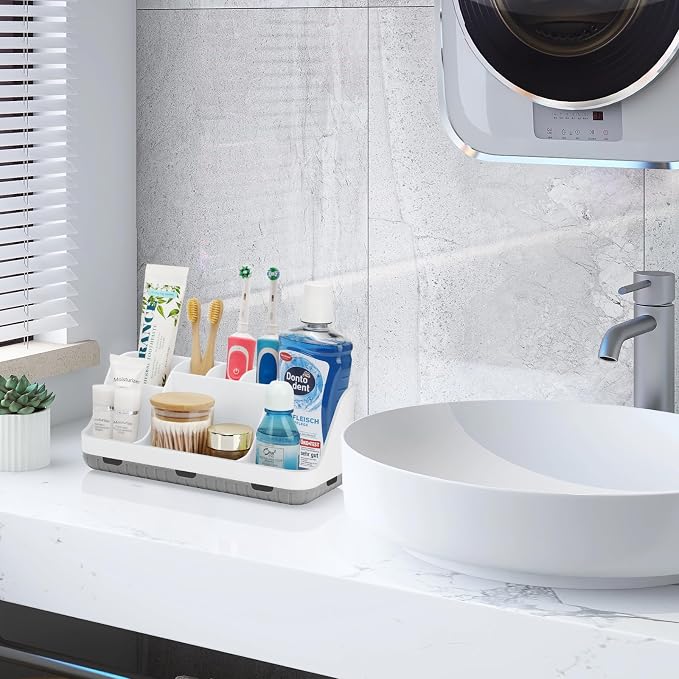 Toothbrush Holders for Bathrooms Countertop Organizer - Image 7