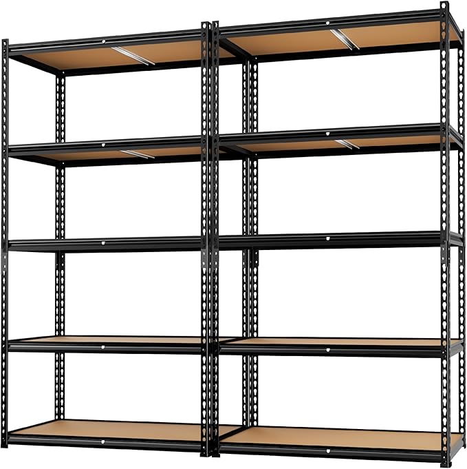 LEVELEVE 5-Tier Storage Shelving Unit, by Enjoyyourlife