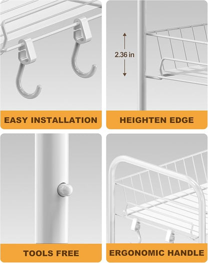 Mythinglogic 4 Tier Rolling Cart - Image 6
