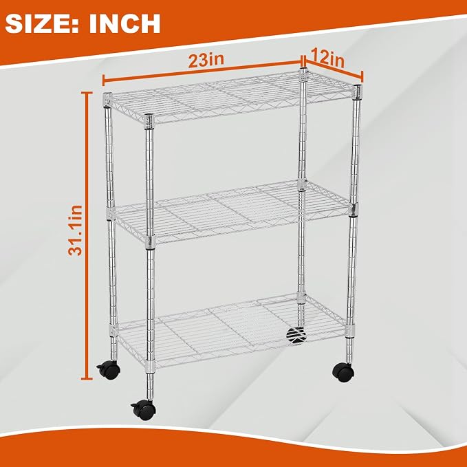PayLessHere | 3-Tier Wire Shelf - Image 3