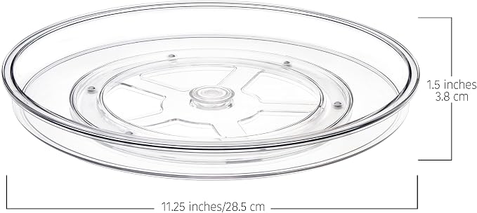 primebox 11" Lazy Susan Organizer. 360 Degree Rotating Turntable - Image 3