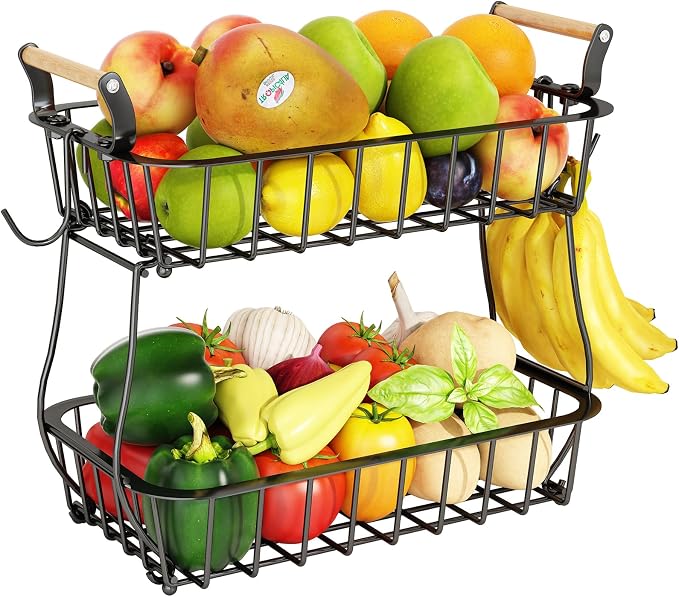ANTOPY 2 Tier Fruit Basket by ANTOPY