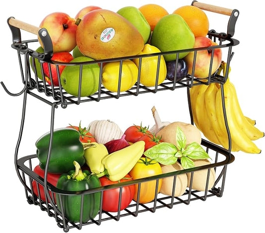 ANTOPY 2 Tier Fruit Basket by ANTOPY