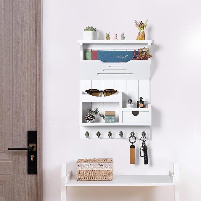 DOPACE Key Holder for Wall, Mail and Key Holder, Mail Organizer Wall Mount - Image 6