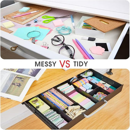 GOME Large Size Under Desk Slide out Pencil Drawer - Image 7