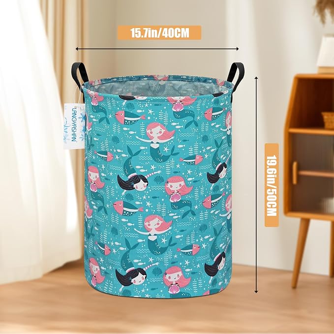LANGYASHAN Storage Bin, Canvas Fabric Collapsible Organizer Basket - Image 2