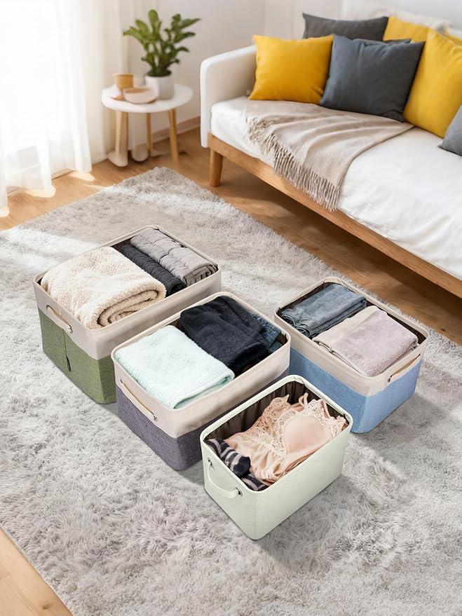 BALEINE 1 Pack Fabric Closet Storage Bins - Image 7