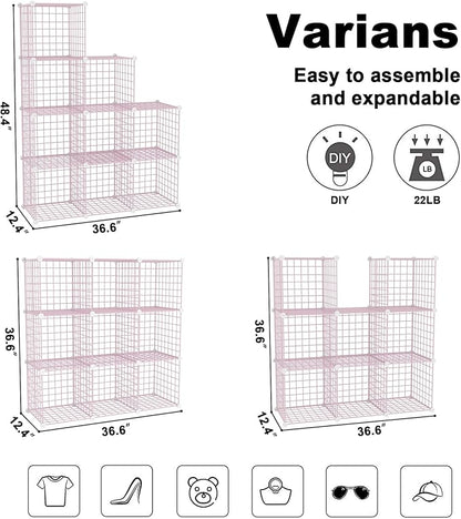 C&AHOME Wire Cube Storage, 9 - Image 3