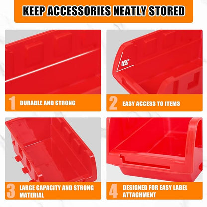 MaxWorks 80695 Bench/Table Top 15-Bin Parts Rack - Image 3