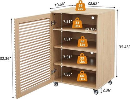 LEVNARY 5-Tier AV Media Cabinet - Image 2
