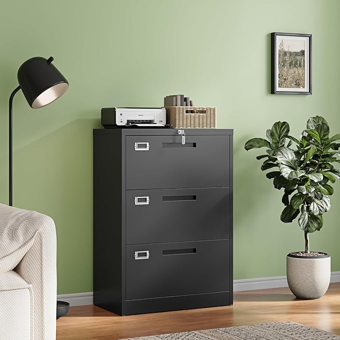 Letaya 3 Drawer File Cabinets - Image 2