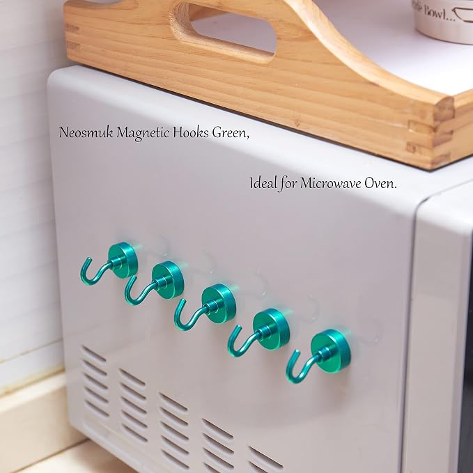 Neosmuk Magnetic Hooks, Heavy Duty 40lb+ Strong Magnet Hook - Image 7