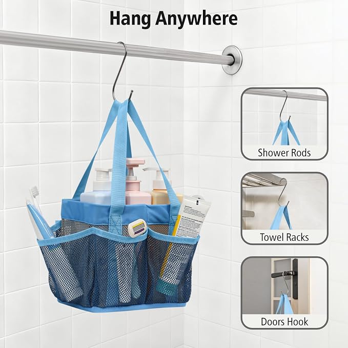 F-color Mesh Shower Caddy Portable - Image 8