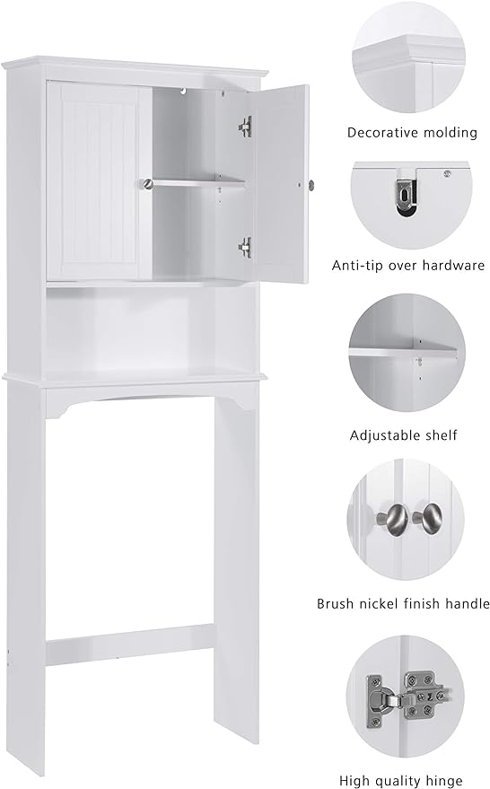 Spirich Over The Toilet Storage Cabinet - Image 5