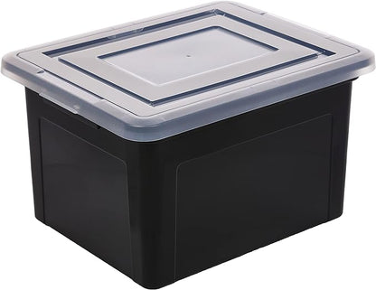IRIS USA 4-Pack 35 Qt. Letter/Legal File Box - Image 4