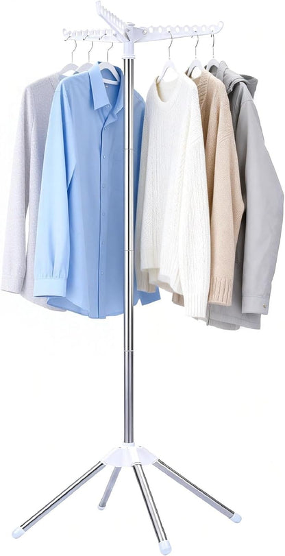 Beaudaily Clothes Drying Rack, Foldable Laundry Drying Rack, Indoor 59-Inch by Unknown