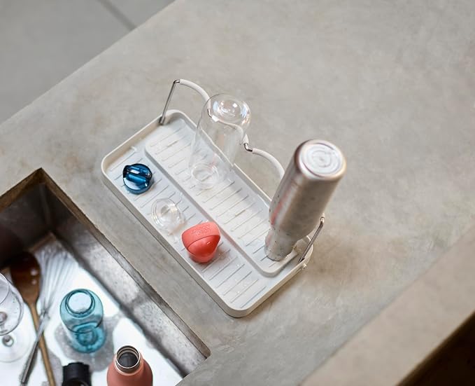 Joseph Joseph DrySmart Folding Water Bottle Drying Rack, Space-Saving Draining - Image 7