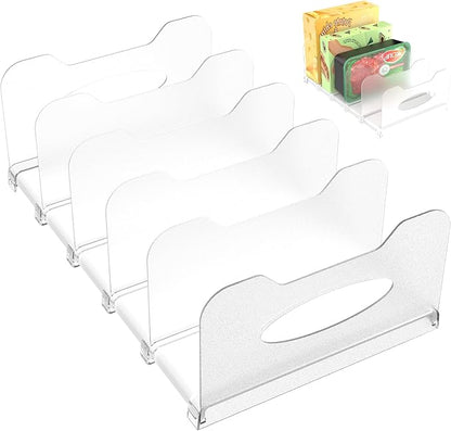SURETIVIAN Freezer Organizer 12” Visible Fridge Organizer Rack by SURETIVIAN