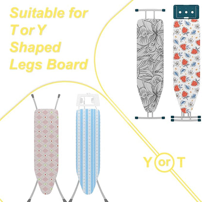 Ironing Board Hanger with Removable Hooks, Ironing Board Holder Wall Mounted - Image 2