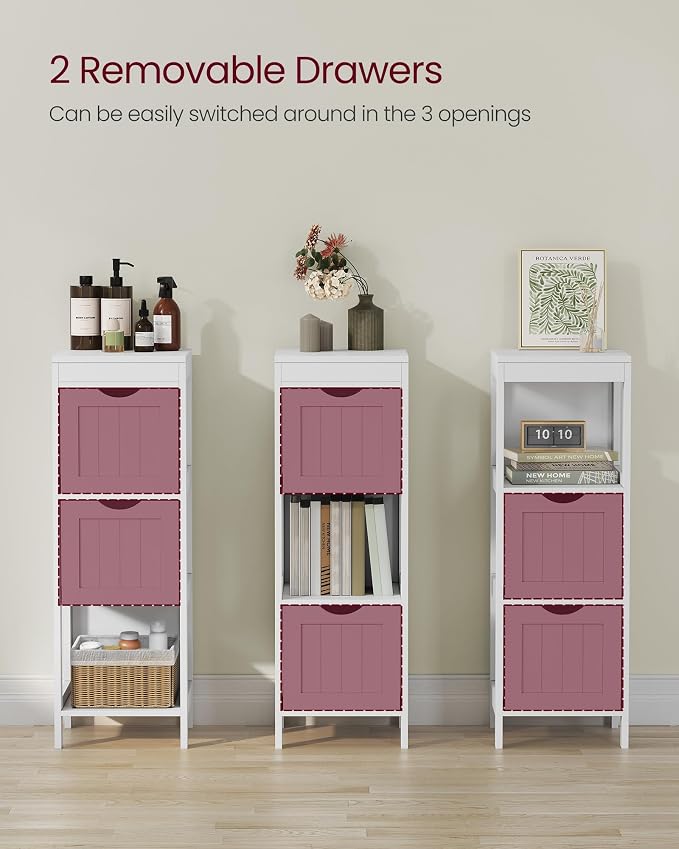 VASAGLE Storage Cabinet, Storage Organizer Rack Stand - Image 5
