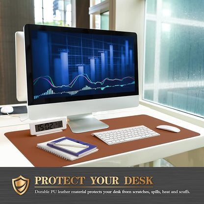 K KNODEL Desk Mat, Dual-Sided Office Desk Pad, Waterproof Desk Mat - Image 6
