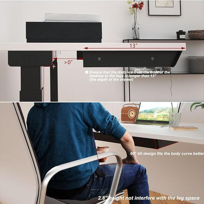 Large Under Desk Mounted Sliding Drawer - Image 5
