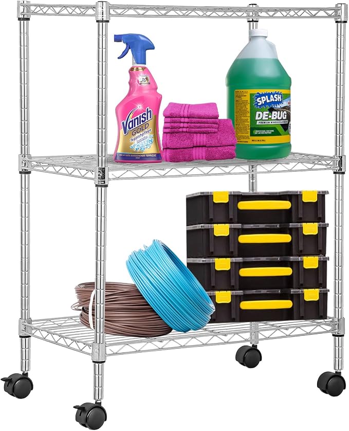 PayLessHere | 3-Tier Wire Shelf by BestOffice
