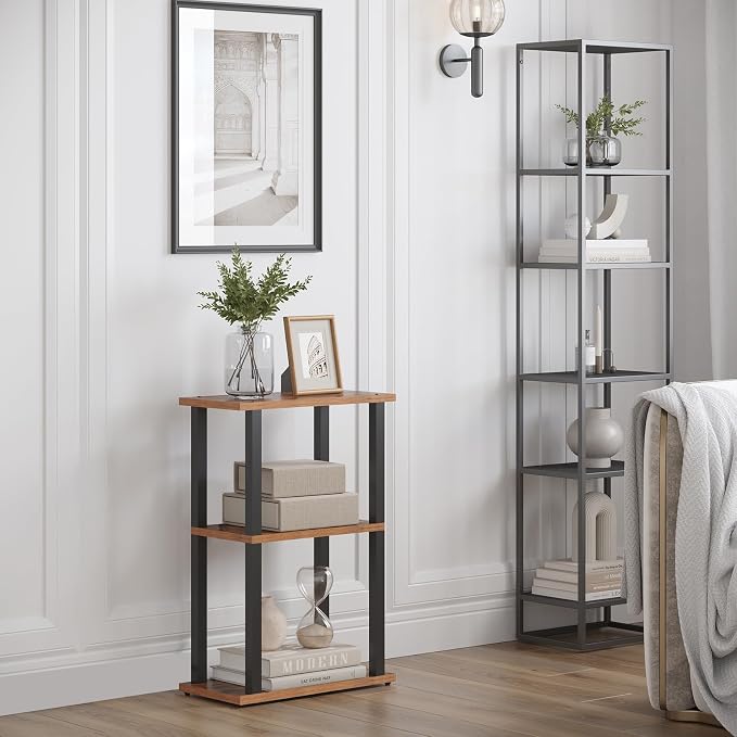 TUTOTAK Small Side Table, Narrow End Table, Bedside Table, Couch Side Table - Image 4