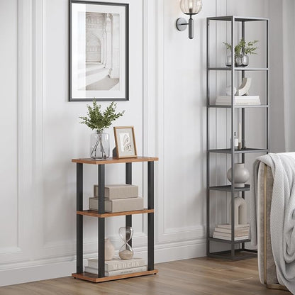 TUTOTAK Small Side Table, Narrow End Table, Bedside Table, Couch Side Table - Image 5
