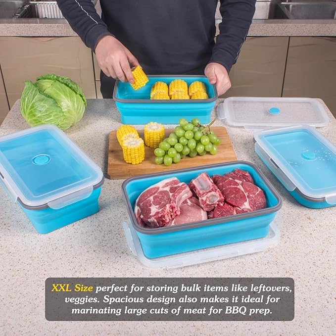Extra Large Collapsible Food Storage Containers - Image 2