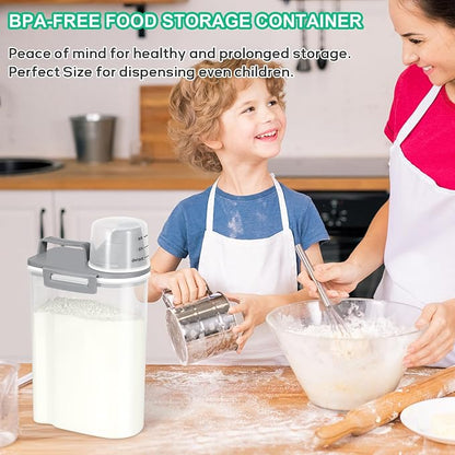 TBMax Rice Storage container 4 Lbs, Small Rice Dispenser - Image 4