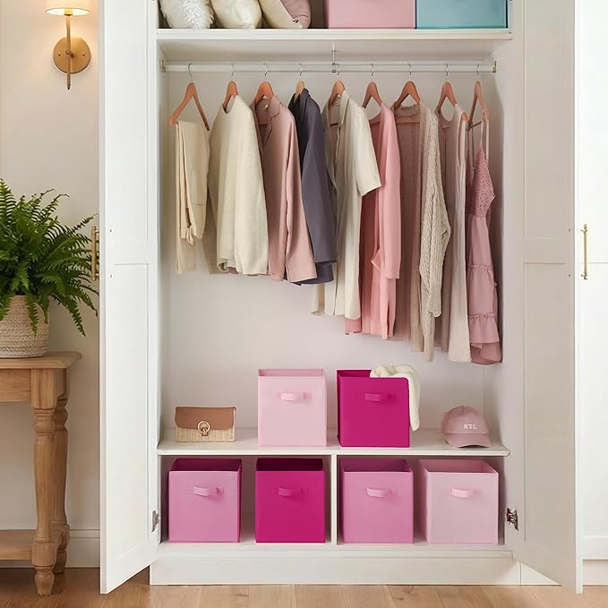 Cupic Cupid 11 Inch Storage Cube, Fabric Cube Storage Bin - Image 4
